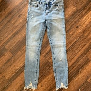 Abercrombie skinny ankle jeans